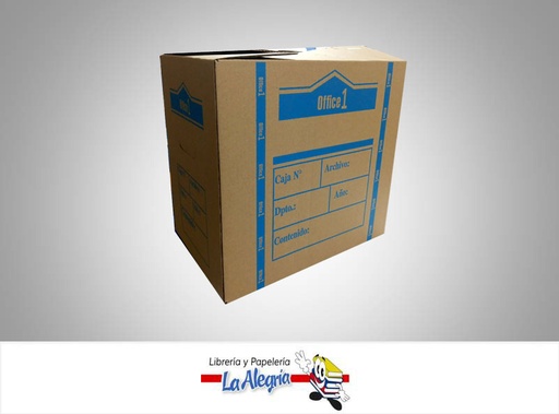 [ARCH04] ARCHICOMODO CARTON 25X38X32 CM UND MARCA OFFICE PRO   