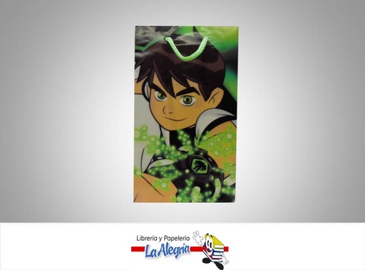 [B101048] BOLSA DE REGALO 25X14 NINO MARCA S/M   