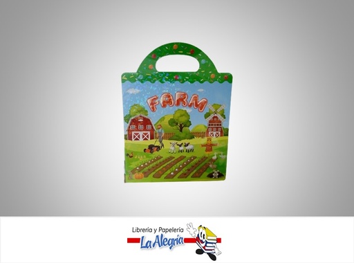 [BA28702] BLOCK APRENDIZAJE GRANJA CON CALCOMANIAS MARCA S/M
