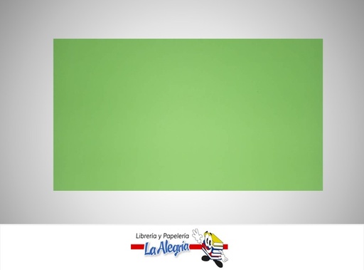 [BCP022] CARTULINA BRISTOL 66X48 CM VERDE MANZANA UND 120GR MARCA S/M