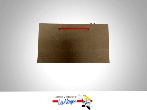 [BKN35] BOLSA DE REGALO KRAFT 11 X 19,5 CM UND MARCA CROMO DISEÑOS   