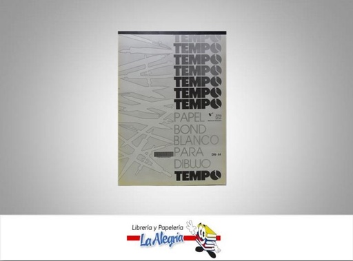 [BLO501] BLOCK BOND SIN ROTULAR A4 20 HOJAS 75GR MARCA TEMPO