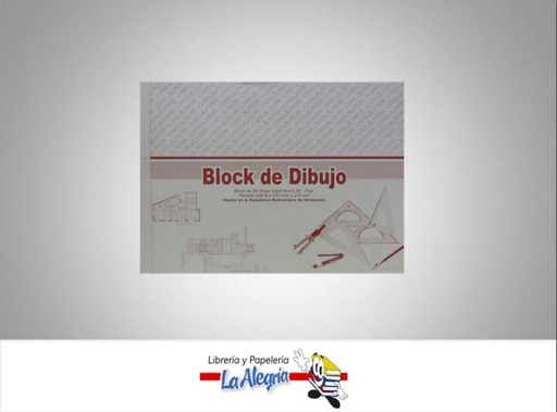 [BLO502] BLOCK BOND S/ROTULAR A4 20H 75GR MARCA CHRISPIERR   