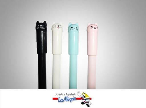 [BOLIGATO] BOLIGRAFO KAWAI GATO N/B/A/R MARCA KAWAI   