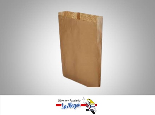 [BOLSAPAPEL1] BOLSA DE PAPEL KRAFT 11 X27 CM UND    