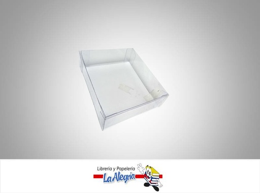 [BOM9X9X2] CAJA ACETATO 9X9X2,5 CMBOMBON UND MARCA INGEPLAST   