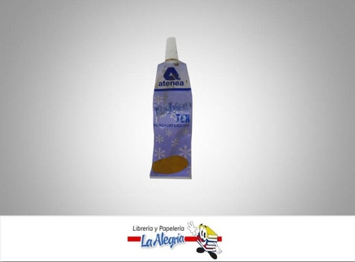 [BORLIAT018] BORDADO LIQ FASHION TEX 20CC DORADO UND MARCA ATENEA   