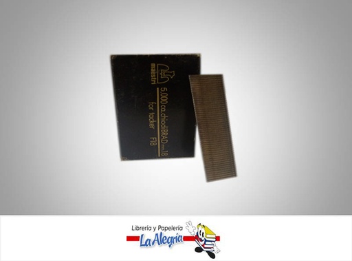 [BRAD1] CLAVOS CALIBRADOS 18MM PARA F18 MARCA BRAD   