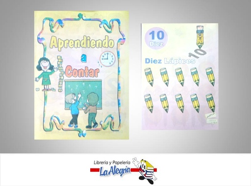 [CARAPRCON] CARTILLA APRENDIENDO A CONTAR  TEMATICA EDUCACION    