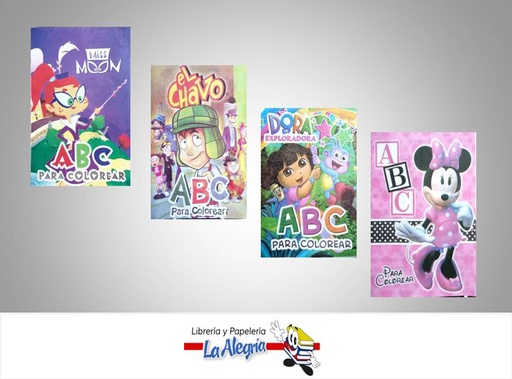 [CARCOLPEQ] CARTILLA ABC P/COLOREAR PEQUEN SURTI UND  TEMATICA CARTILLA   EDITORIAL CARTILLA PARA COLOREAR
