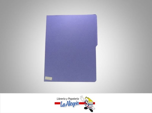 [CARMAN011] CARPETA MANILA CARTA MORADO UND    