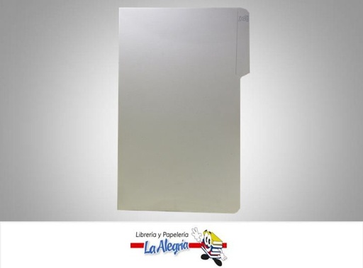 [CARMANOF001] CARPETA MANILA OFICIO BLANCA UND MARCA S/M   