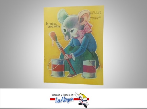 [CARTILLA15] CARTILLA PINTO Y LEO LA RATITA PRESUMIDA  TEMATICA CUENTO    