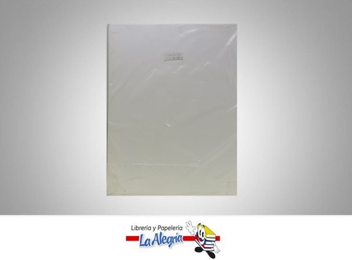 [CARTOPA025] CARTULINA OPALINA CARTA BLANCO UND    
