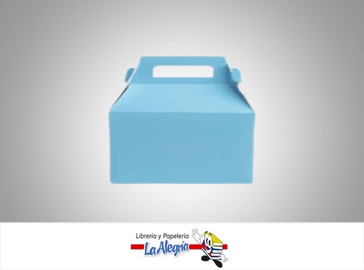 [CCFE008] CAJA CARTON 16X9,5 CM FELIZ AZUL BEBE UN MARCA PINTARETA   