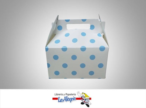 [CCFE05] CAJA CARTON 16X9,5 CM FELIZ BL P/AZU UND MARCA BLINDAC   
