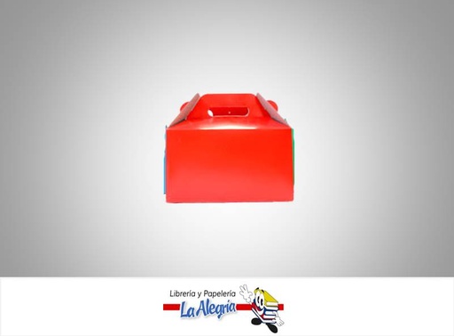 [CCFE051] CAJA CARTON 16X9,5 CM FELIZ ROJO UND MARCA BLINDAC   