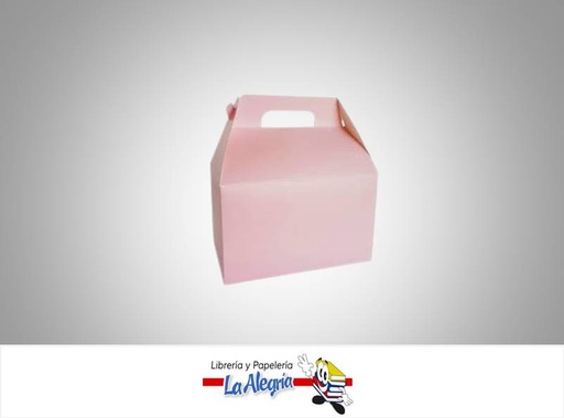 [CCFE061] CAJA CARTON 16X9,5 CM FELIZ ROSADO UND MARCA BLINDAC   