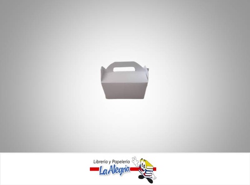 [CCREC05] CAJA CARTON 8,5X5 CM RECT BLAN T/COL UND MARCA BLINDAC   