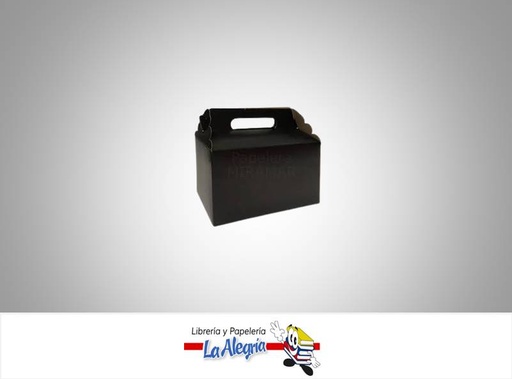 [CCREC46] CAJA CARTON 8,5X5 CM RECTANGULAR NEGRA T/COL UND MARCA BLINDAC
