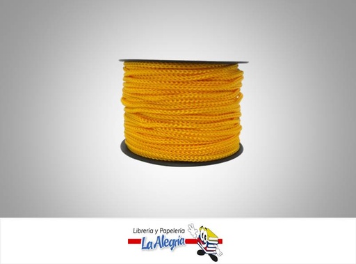 [CD003003] CORDON DE SEDA 3MM AMARILLO ARA XMETRO MARCA S/M   