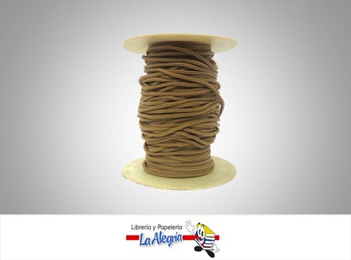 [CD003019] CORDON DE SEDA 3MM CACAO X METRO MARCA S/M