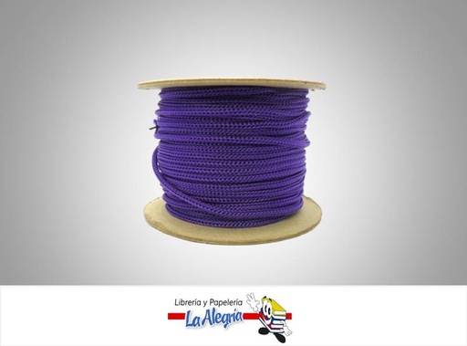[CD003081] CORDON DE SEDA 3MMVIOLETA XMETRO MARCA S/M   