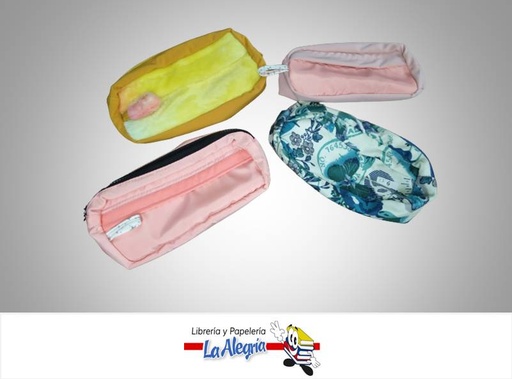 [CDC01] CARTUCHERA DOBLE CIERRE GRANDE SURTIDAS (C2 MARCA CEGLIS CREACIONES
