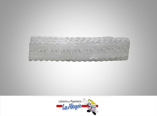 [CE00N12] CINTA DE ENCAJE REF 2746 45MM BLANCO XME MARCA S/M   