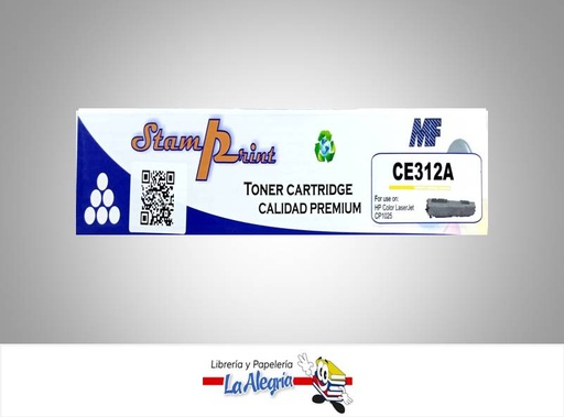 [CE312A] TONER CE312A HP MARCA STAMPRINT   