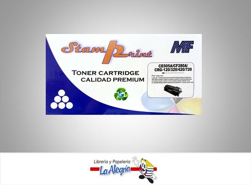 [CE505A] TONER CE505ACF280ACRG12032 MARCA STAMPRINT   