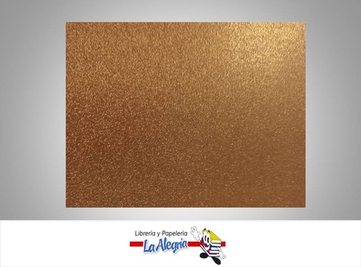 [CF00102] CARTULINA MICRO ESCARCHADA ESTAMPADA 50X70CM DORADO UND MARCA S/M