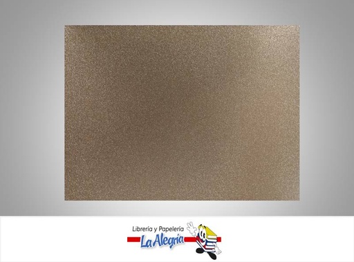 [CF00104] CARTULINA MICRO ESCARCHADA ORO ARENA UND MARCA S/M
