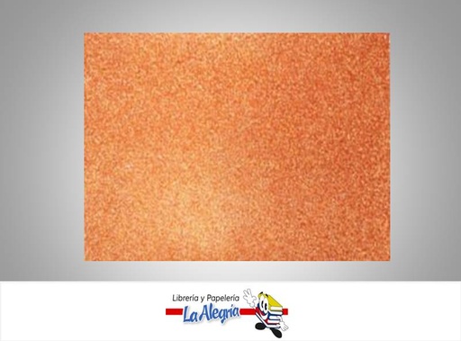 [CF00105] CARTULINA MICRO ESCARCHADA NARANJA UND MARCA S/M