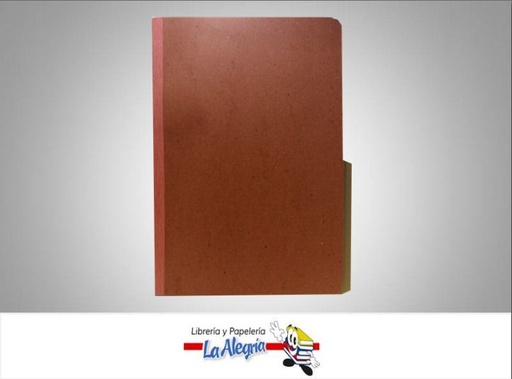 [CF00X4] CARPETA FIBRA POPUL/ECOLOG OFICIO UND MARCA MAYKA   