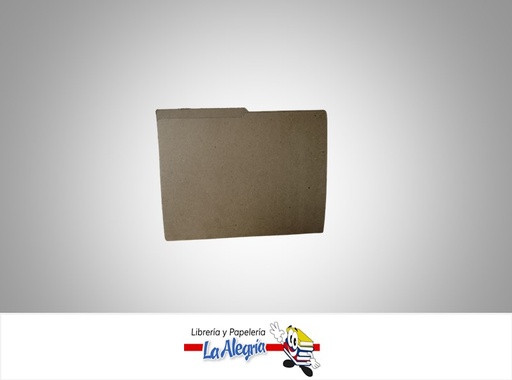 [CF00X6] CARPETA MANILA/KRAFT CARTA UND MARCA S/M