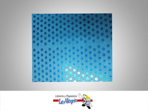 [CF07113] CARTULINA MICRO ESCARCHADA ESTRELLAS CELESTE UND MARCA S/M