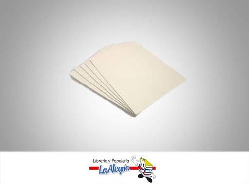 [KHC70X100] CARTULINA HILO 70X100 200 GR CREMA UND MARCA KORES