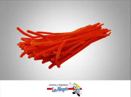 [CHENILU053] CHENIL UNICOLOR ROJO NARANJA XUND MARCA S/M   