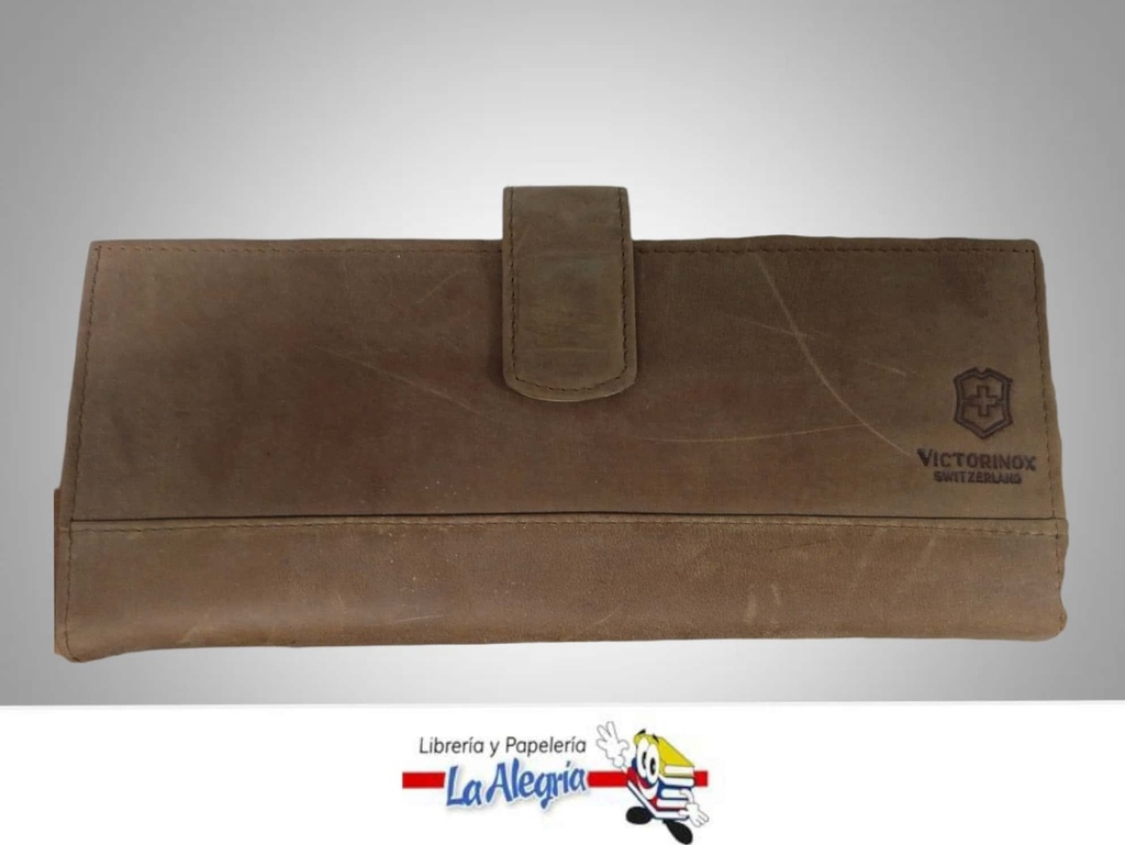 PORTACHEQUERA CUERO MARRON VITORINOX UND MARCA VITORINOX Libreria La Alegria