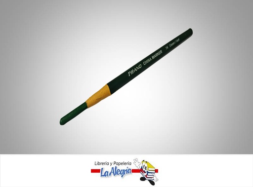 [CHINA] LAPIZ CHINA MARKER 74 VERDE UND MARCA PHANO   