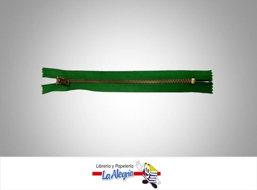 [CIERRE20H077] CIERRE METALICO 20CM VERDE OLIVA UND MARCA S/M   