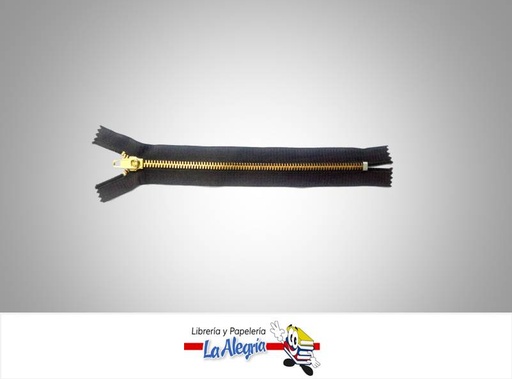 [CIERRE20H133] CIERRE METALICO 20CM MARRON OSCUR UND MARCA S/M   