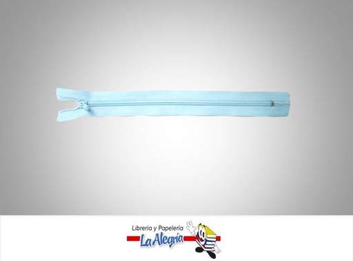 [CIERRE20P004] CIERREPLASTICO 20 CM AZUL CLARO UND MARCA S/M   