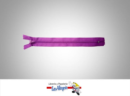 [CIERRE20P038] CIERREPLASTICO 20 CM MORADO UND MARCA S/M   