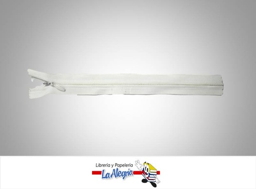 [CIERRE20PI001] CIERRE INVISIBLE 20CM BLANCO UND MARCA S/M   