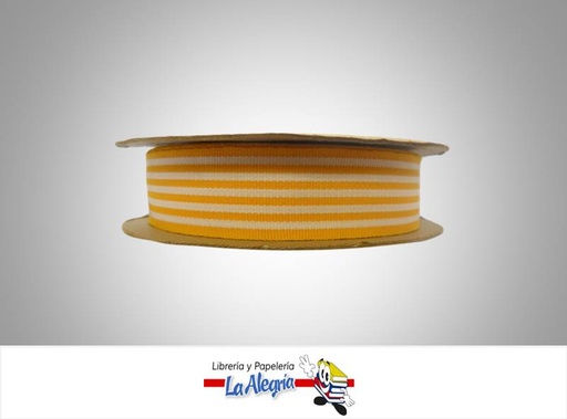 [CIN024T90101] CINTA GORSS 30MM NARANJ CLA/BLAN/RAYA XM MARCA S/M   