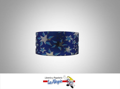 [CINT413013] CINTA ESTAMPADA REFLEX 35MM AZUL REY XM MARCA BOLIS   