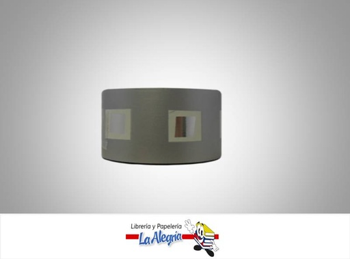 [CINT413027] CINTA ESTAMPADA REFLEX 35MM GRIS XMETRO MARCA BOLIS   