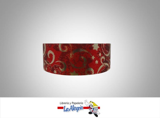 [CINT413051] CINTA ESTAMPADA REFLEX 35MM ROJO XMT MARCA BOLIS   